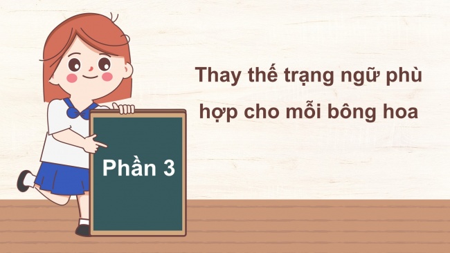 Soạn giáo án điện tử tiếng việt 4 CTST CĐ 8 Bài 1 Luyện từ và câu: Trạng ngữ chỉ mục đích, nguyên nhân