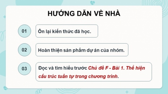 Soạn giáo án điện tử Tin học 8 CD Chủ đề E3 Bài 8: Tạo sản phẩm theo nhóm