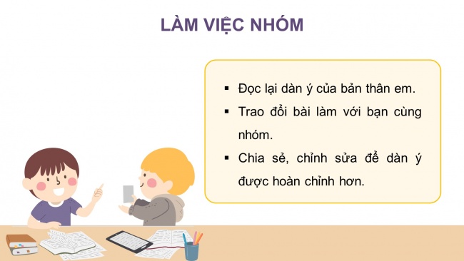 Soạn giáo án điện tử tiếng việt 4 CTST CĐ 8 Bài 1 Viết: Luyện tập lập dàn ý cho bài văn miêu tả con vật