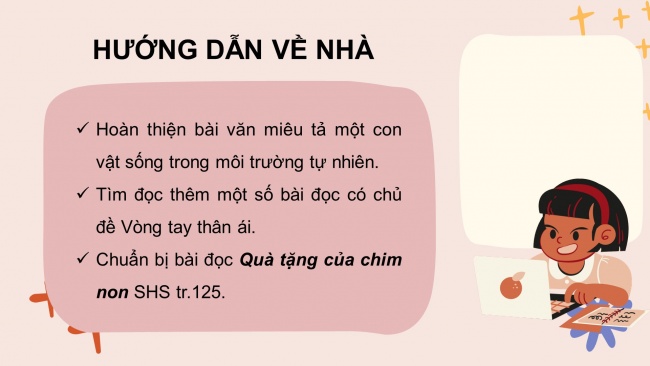 Soạn giáo án điện tử tiếng việt 4 CTST CĐ 8 Bài 4 Viết: Luyện tập viết bài văn miêu tả con vật