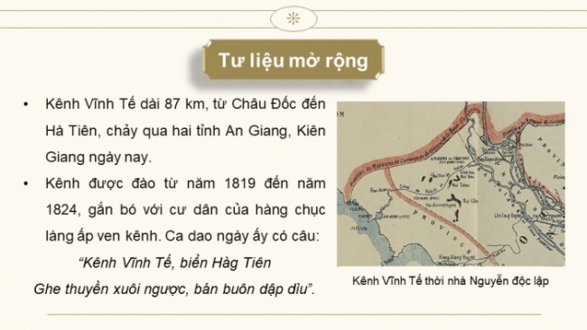 Soạn giáo án điện tử Lịch sử 8 CD Bài 15: Việt Nam nửa đầu thế kỉ XIX (Phần 2)