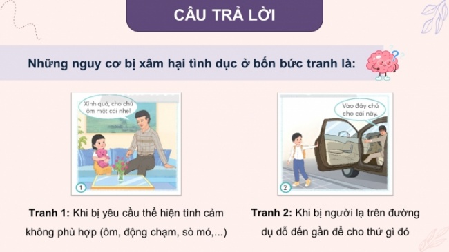 Soạn giáo án điện tử HĐTN 4 CTST bản 2 Tuần 23: HĐGDTCĐ - Nguy cơ và cách phòng tránh bị xâm hại tình dục