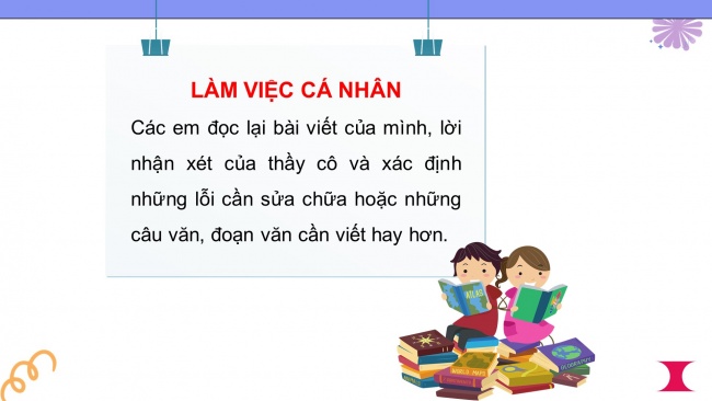 Soạn giáo án điện tử tiếng việt 4 KNTT Bài 24 Viết: Trả bài văn miêu tả cây cối