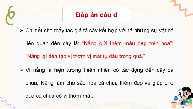 Soạn giáo án điện tử tiếng việt 4 KNTT Bài 18 Viết: Tìm hiểu cách viết bài văn miêu tả cây cối (tiếp theo)