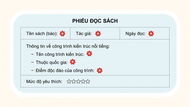 Soạn giáo án điện tử tiếng việt 4 KNTT Bài 28 Đọc: Đọc mở rộng