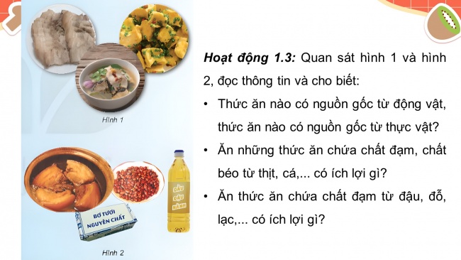 Soạn giáo án điện tử khoa học 4 KNTT Bài 24: Chế độ ăn uống cân bằng