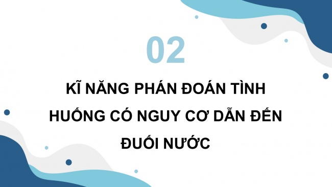 Soạn giáo án điện tử khoa học 4 KNTT Bài 27: Phòng tránh đuối nước