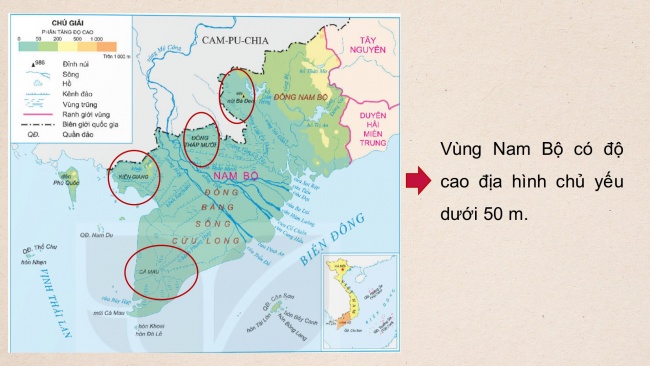Soạn giáo án điện tử lịch sử và địa lí 4 KNTT Bài 24: Thiên nhiên vùng Nam Bộ