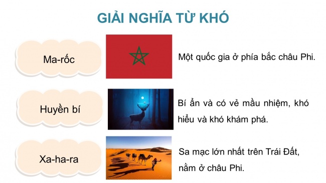 Soạn giáo án điện tử tiếng việt 4 CTST CĐ 7 Bài 8 Luyện từ và câu: Mở rộng vốn từ Du lịch