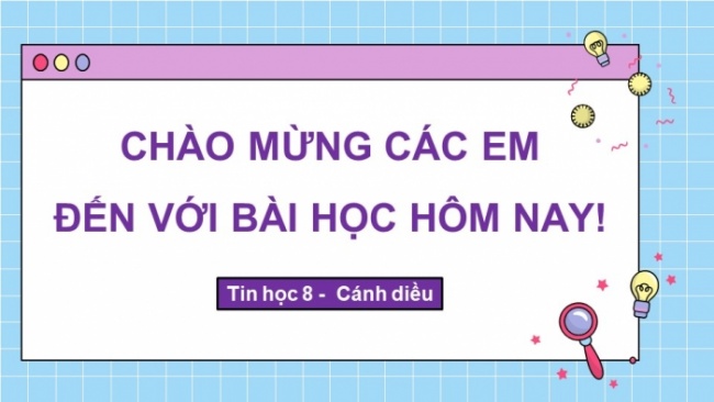 Soạn giáo án điện tử Tin học 8 CD Chủ đề E3 Bài 6: Thêm chữ vào ảnh