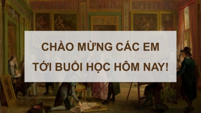 Soạn giáo án điện tử Mĩ thuật 8 CD Bài 10: Vẽ tranh theo phong cách nghệ thuật ấn tượng
