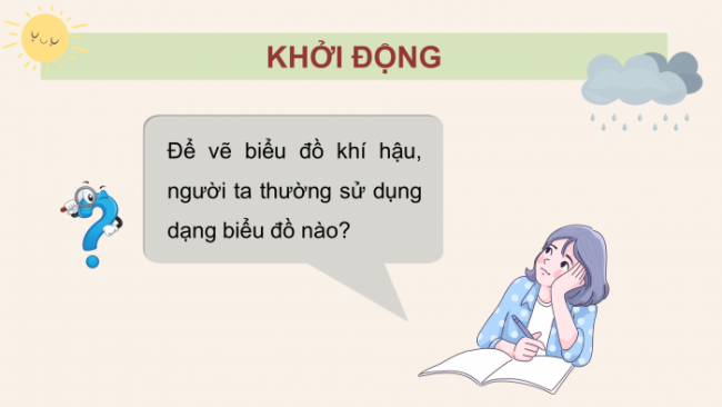 Soạn giáo án điện tử Địa lí 8 CD Bài 6: Thực hành: Vẽ và phân tích biểu đồ khí hậu