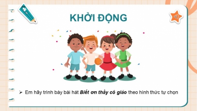 Soạn giáo án điện tử âm nhạc 4 cánh diều Tiết 32: Đọc nhạc: Bài đọc nhạc số 4; Nghe nhạc: Thầy cô là tất cả