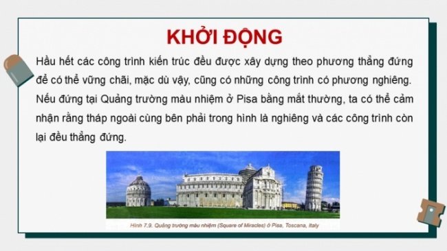 Soạn giáo án điện tử toán 11 KNTT Bài 23: Đường thẳng vuông góc với mặt phẳng