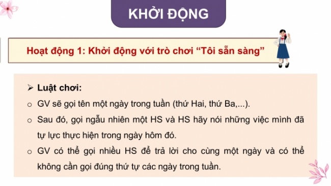 Soạn giáo án điện tử HĐTN 4 CTST bản 2 Tuần 24: HĐGDTCĐ - Thể hiện nền nếp trong sinh hoạt