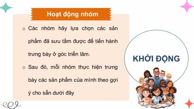 Soạn giáo án điện tử HĐTN 4 CTST bản 2 Tuần 34: HĐGDTCĐ - Giới thiệu nghề truyền thống ở địa phương