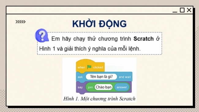 Soạn giáo án điện tử Tin học 8 CD Chủ đề F Bài 2: Sử dụng biến trong chương trình