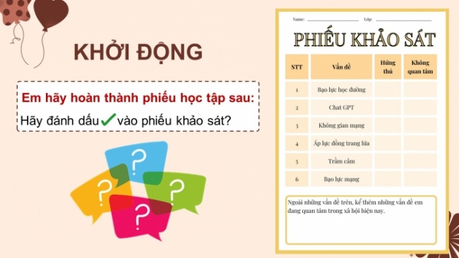 Soạn giáo án điện tử ngữ văn 11 CTST Bài 7 Nói và nghe: Trình bày ý kiến về một vấn đề xã hội trong tác phẩm nghệ thuật hoặc tác phẩm văn học