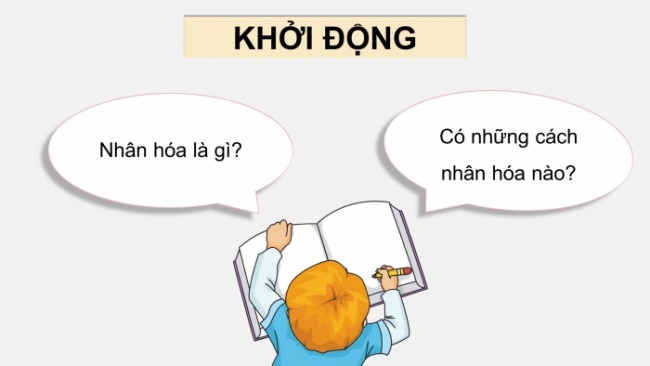 Soạn giáo án điện tử tiếng việt 4 CTST CĐ 4 Bài 3 Luyện từ và câu: Luyện tập về nhân hóa