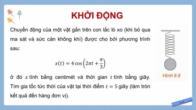 Soạn giáo án điện tử toán 11 KNTT Bài 33: Đạo hàm cấp hai