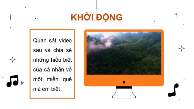 Soạn giáo án điện tử âm nhạc 4 KNTT Tiết 29: Ôn bài hát: Miền quê em; Thường thức âm nhạc: Kèn trôm-pét (trumpet); Nghe nhạc: Khúc nhạc mở đầu (U-ve-tu-