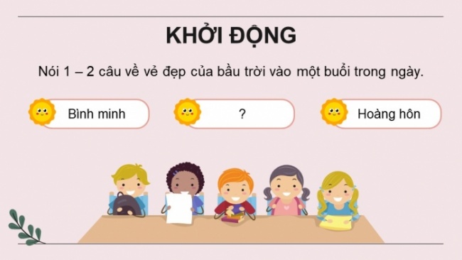 Soạn giáo án điện tử tiếng việt 4 CTST CĐ 5 Bài 4 Đọc: Trong ánh bình minh