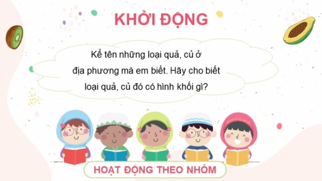 Soạn giáo án điện tử mĩ thuật 4 cánh diều Bài 14: Nông sản quê em