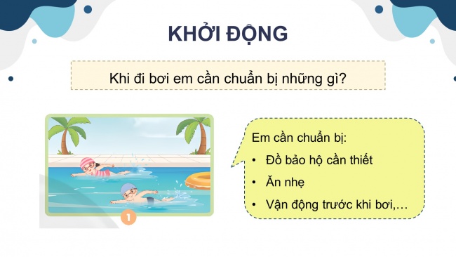 Soạn giáo án điện tử khoa học 4 CTST Bài 28: Phòng tránh đuối nước