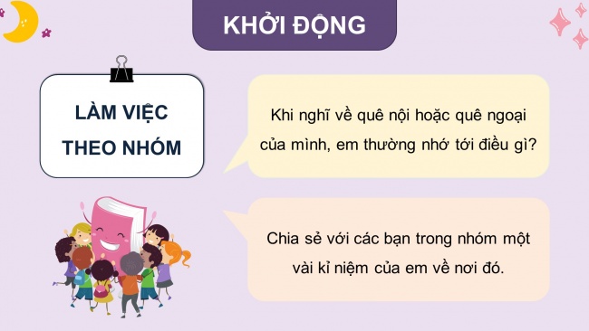 Soạn giáo án điện tử tiếng việt 4 KNTT Bài 24 Đọc: Quê ngoại