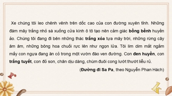 Soạn giáo án điện tử Ngữ văn 8 CTST Bài 10 TH tiếng Việt: Sắc thái nghĩa của từ ngữ và việc lựa chọn từ ngữ