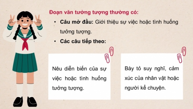 Soạn giáo án điện tử tiếng việt 4 CTST CĐ 4 Bài 2 Viết: Luyện tập viết đoạn văn tưởng tượng