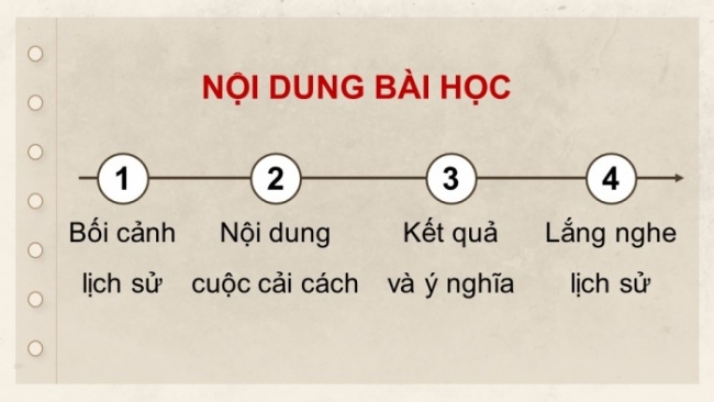 Soạn giáo án điện tử lịch sử 11 CTST Bài 9: Cuộc cải cách của Hồ Quý Ly và Triều Hồ (Phần 2)