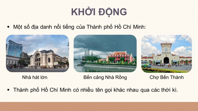 Soạn giáo án điện tử lịch sử và địa lí 4 CTST Bài 26: Thành phố Hồ Chí Minh