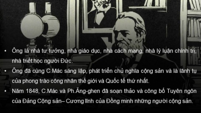 Soạn giáo án điện tử Lịch sử 8 CD Bài 10: Phong trào công nhận và sự ra đời của chủ nghĩa Mác (Phần 1)