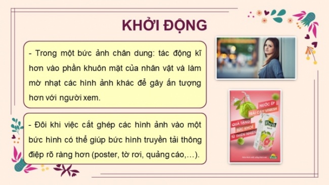 Soạn giáo án điện tử Tin học 8 CD Chủ đề E3 Bài 2: Vùng chọn và ứng dụng