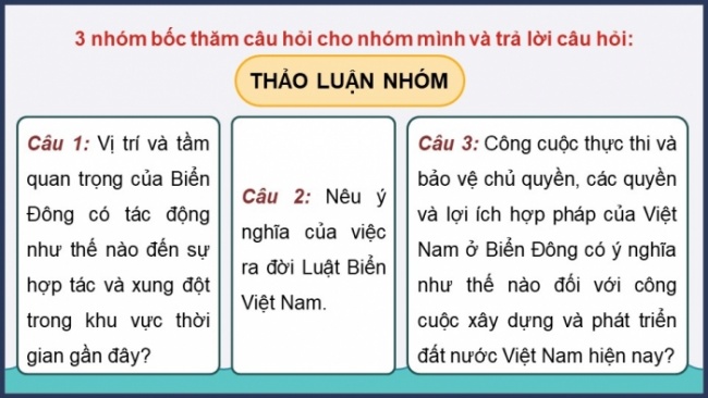 Soạn giáo án điện tử lịch sử 11 Cánh diều Thực hành chủ đề 6