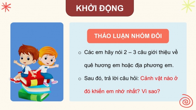 Soạn giáo án điện tử tiếng việt 4 KNTT Bài 17 Đọc: Cây đa quê hương