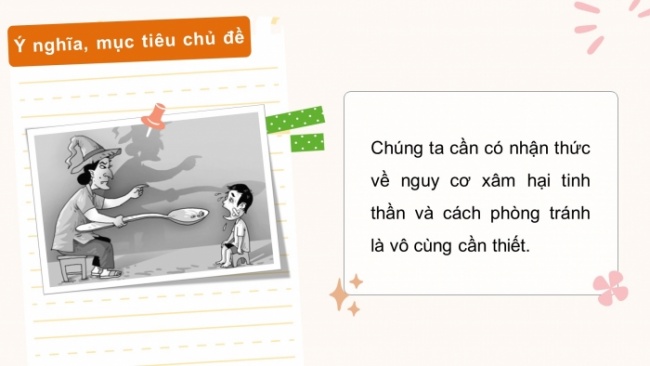 Soạn giáo án điện tử HĐTN 4 CTST bản 2 Tuần 22: HĐGDTCĐ - Nguy cơ và cách phòng tránh bị xâm hại tinh thần