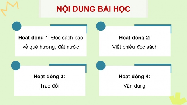 Soạn giáo án điện tử tiếng việt 4 KNTT Bài 20 Đọc: Đọc mở rộng