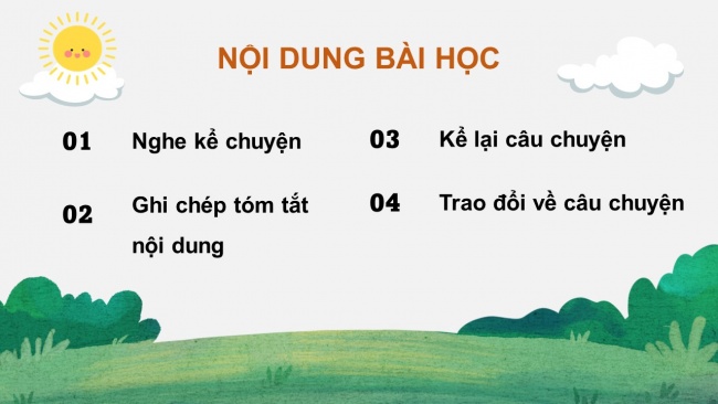 Soạn giáo án điện tử tiếng việt 4 CTST CĐ 8 Bài 6 Nói và nghe: Nghe - kể câu chuyện về một chuyến thám hiểm