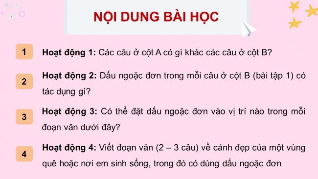 Soạn giáo án điện tử tiếng việt 4 KNTT Bài 21 Luyện từ và câu: Dấu ngoặc đơn