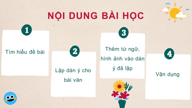 Soạn giáo án điện tử tiếng việt 4 CTST CĐ 7 Bài 3 Viết: Lập dàn ý cho bài văn miêu tả con vật