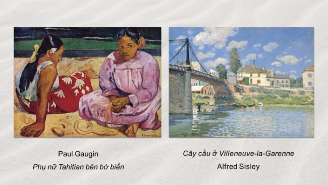 Soạn giáo án điện tử Mĩ thuật 8 CD Bài 10: Vẽ tranh theo phong cách nghệ thuật ấn tượng