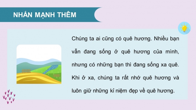 Soạn giáo án điện tử tiếng việt 4 KNTT Bài 24 Đọc: Quê ngoại