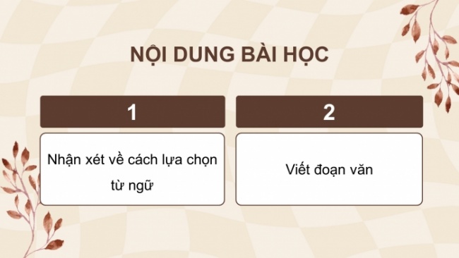 Soạn giáo án điện tử tiếng việt 4 cánh diều Bài 16 Luyện từ và câu 1: Luyện tập về lựa chọn từ ngữ