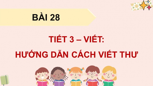 Soạn giáo án điện tử tiếng việt 4 KNTT Bài 28 Viết: Hướng dẫn cách viết thư