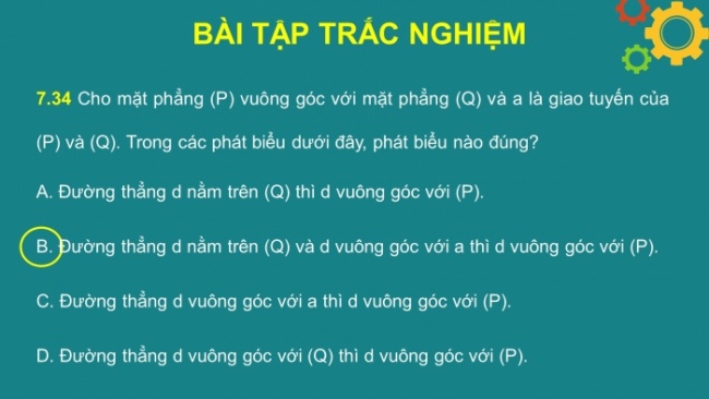 Soạn giáo án điện tử toán 11 KNTT: Bài tập cuối chương 7