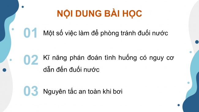 Soạn giáo án điện tử khoa học 4 KNTT Bài 27: Phòng tránh đuối nước