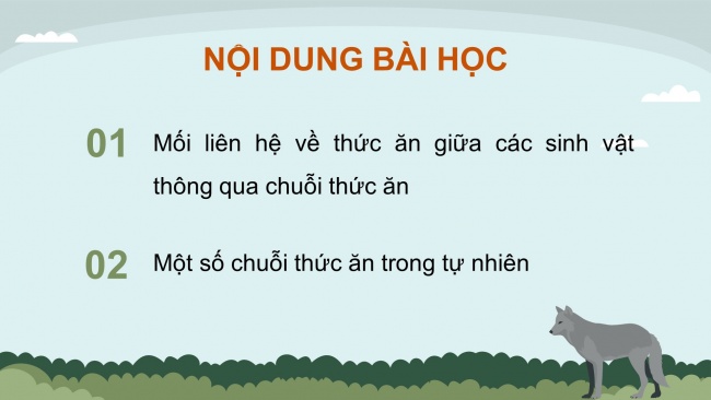 Soạn giáo án điện tử khoa học 4 KNTT Bài 29: Chuỗi thức ăn trong tự nhiên