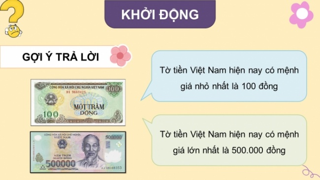 Soạn giáo án điện tử đạo đức 4 cánh diều Bài 11: Em quý trọng đồng tiền
